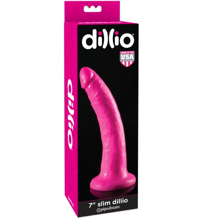 DILLIO - DILDO 17.8 CM - ROSE