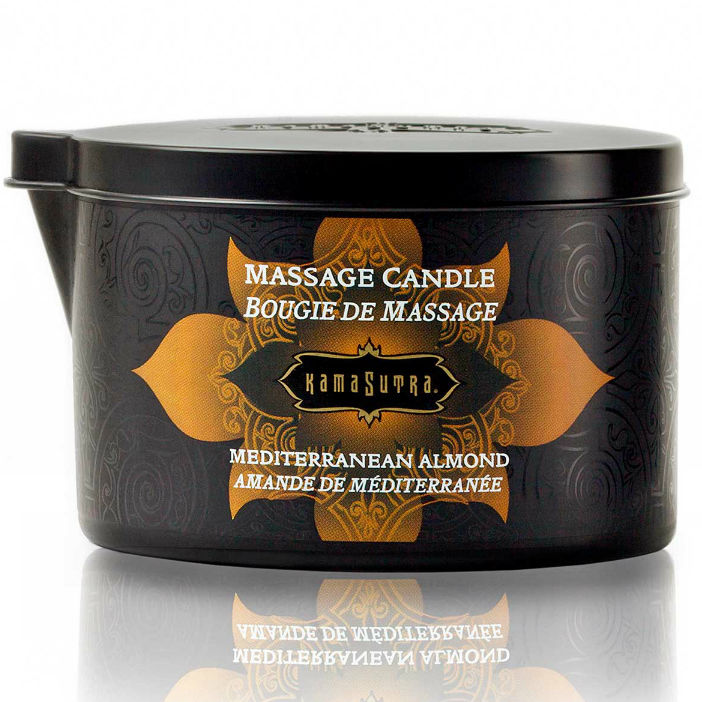 KAMASUTRA - BOUGIE DE MASSAGE AUX AMANDES MÉDITERRANÉENNES 170GR