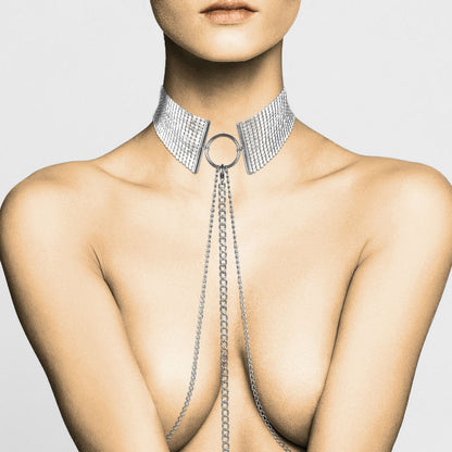 BIJOUX - DÉSIR MÉTALLIQUE COLLIER MÉTALLISÉ ARGENT