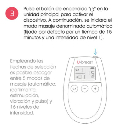 500 COSMETICS - U MAMMAIRE AUGMENTATION MAMMAIRE ÉLECTROSTIMULATION