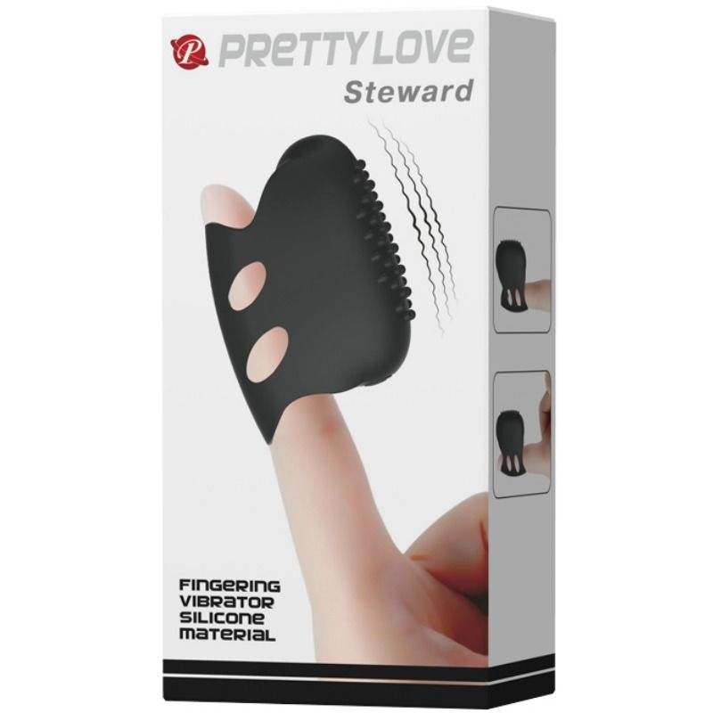 PRETTY LOVE - FLIRTATION DÉS  VIBRATION NOIR STEWARD