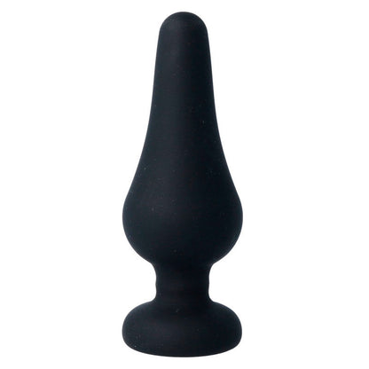 INTENSE - PLUG ANAL PIPO L SILICONE NOIR 13 CM