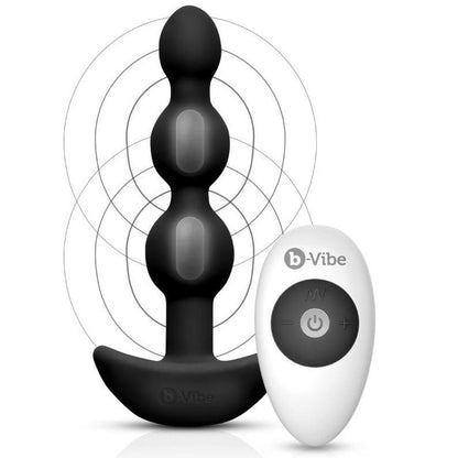 B-VIBE - TRIPLET ANAL TÉLÉCOMMANDE BILLES NOIRES