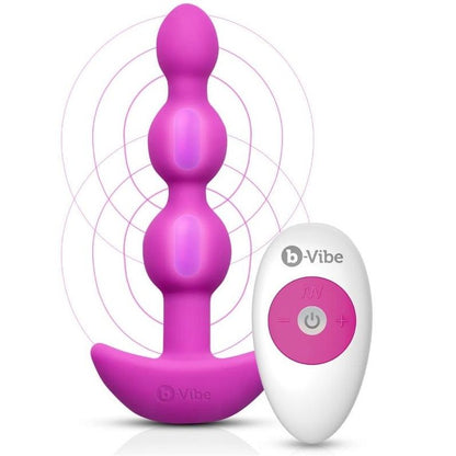 B-VIBE - TRIPLET ANAL TÉLÉCOMMANDE BILLES ROSE