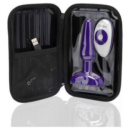 B-VIBE - TRIO PRISE TÉLÉCOMMANDE ANAL LILAS