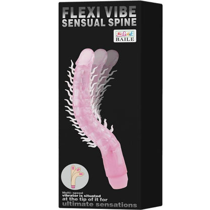 BAILE - GODE VIBRANT PLIABLE FLEXI VIBE SENSUELLE SPINE 23,5 CM