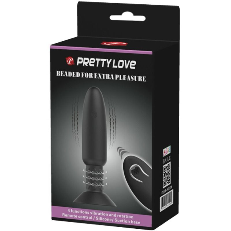 PRETTY LOVE - PLUG AVEC VIBRATION ET ROTATION