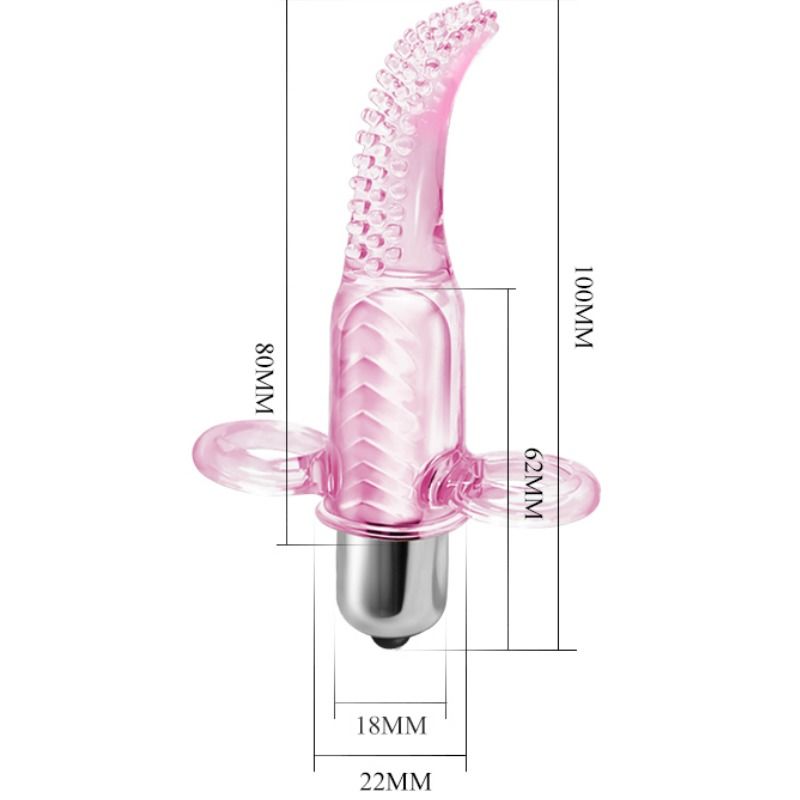 BAILE - STIMULATEUR DE DÉ  DOIGTS VIBRO