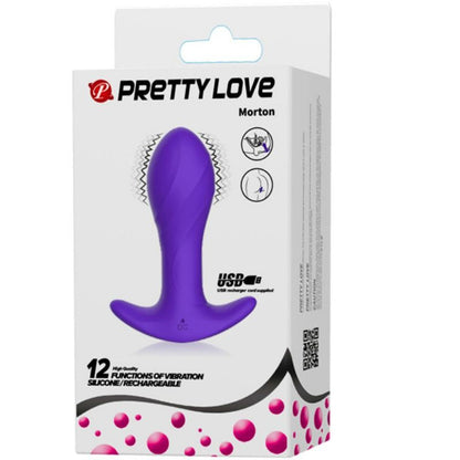 PRETTY LOVE - VIBRATEUR ANAL LILAS