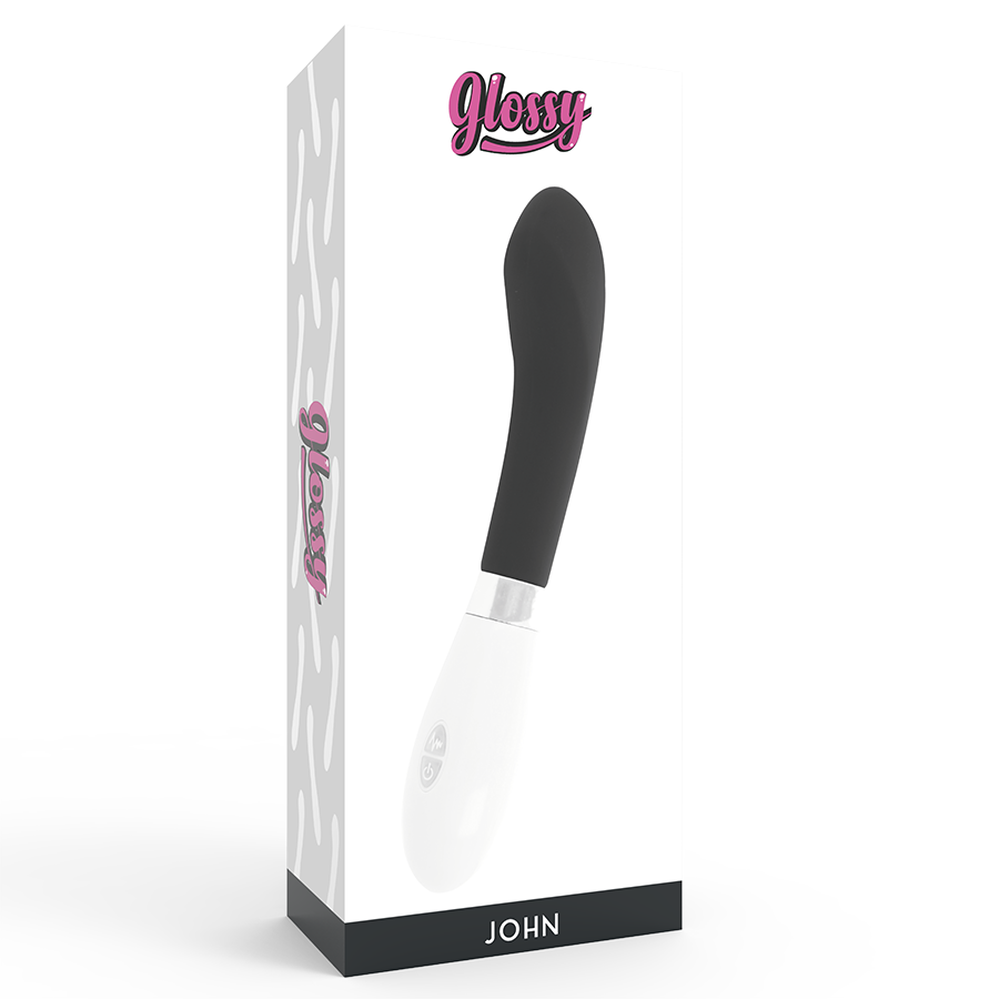 GLOSSY - JOHN VIBRATEUR NOIR