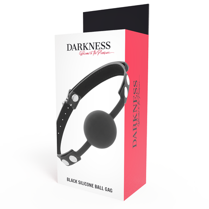 DARKNESS - BILLON EN SILICONE NOIR