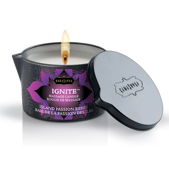 KAMASUTRA - BOUGIE DE MASSAGE ÎLE DE LA PASSION 170GR