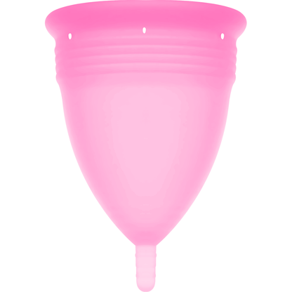 STERCUP - COUPE MENSTRUELLE EN SILICONE FDA TAILLE L ROSE