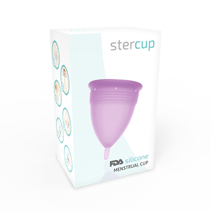 STERCUP - COUPE MENSTRUELLE EN SILICONE FDA TAILLE S LILAS