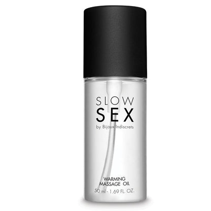 BIJOUX - HUILE DE MASSAGE SEXE LENT EFFET CHALEUR 50 ML