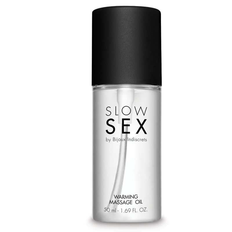 BIJOUX - HUILE DE MASSAGE SEXE LENT EFFET CHALEUR 50 ML