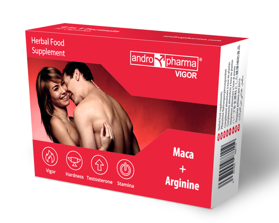 ANDROPHARMA VIGOR - SUPPLÉMENT AMÉLIORATION DE LA LIBIDO