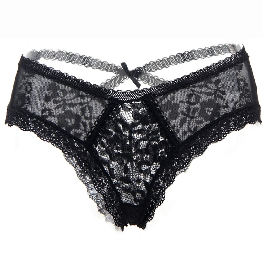 QUEEN LINGERIE - CULOTTE DENTELLE FLORALE S/M