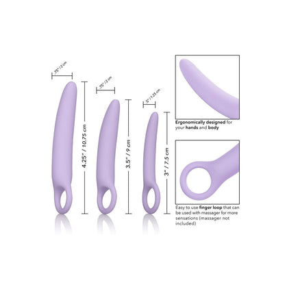 CALEXOTICS - DR LAURA BERMAN ALENA ENSEMBLE DE 3 DILATEURS EN SILICONE