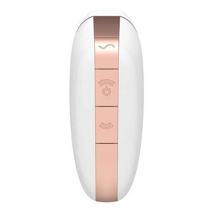 SATISFYER - STIMULATEUR ET VIBRATEUR AIR LOVE TRIANGLE NOIR