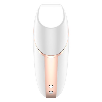 SATISFYER - STIMULATEUR ET VIBRATEUR AIR LOVE TRIANGLE NOIR