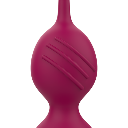 RITHUAL - BALLES DE KEGEL VIBRANTES RECHARGEABLES NISHA ORCHIDÉE