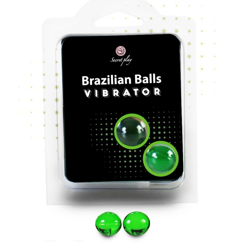 SECRETPLAY - SET DE 2 BALLES BRÉSILIENNES SHOCK