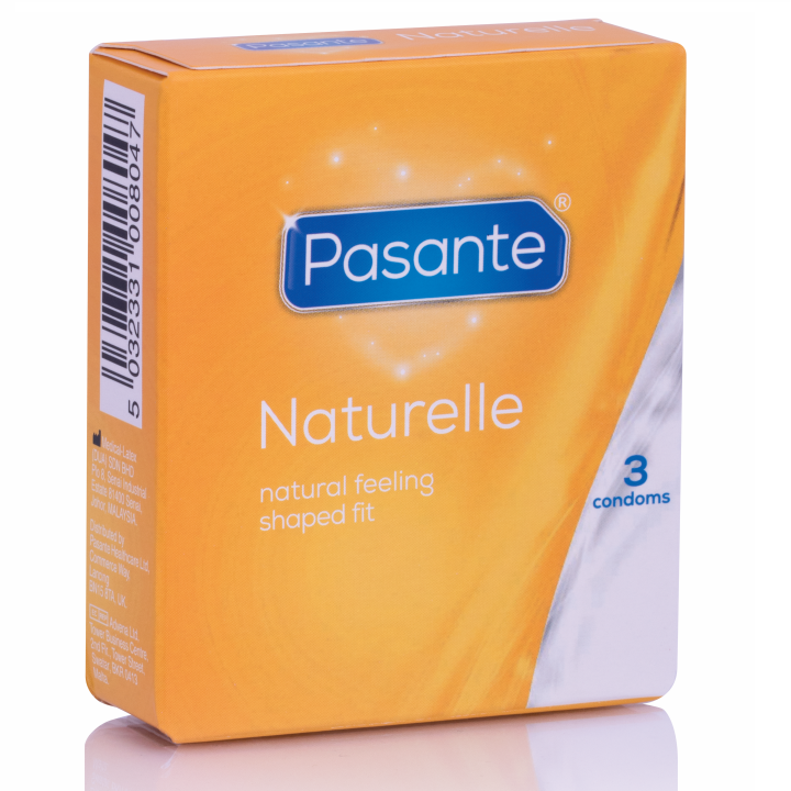 PASANTE - PRÉSERVATIF NATURELLE 3 PACK