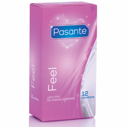 PASANTE - PRÉSERVATIFS SENSIBLES ULTRA FINS 12 UNITÉS