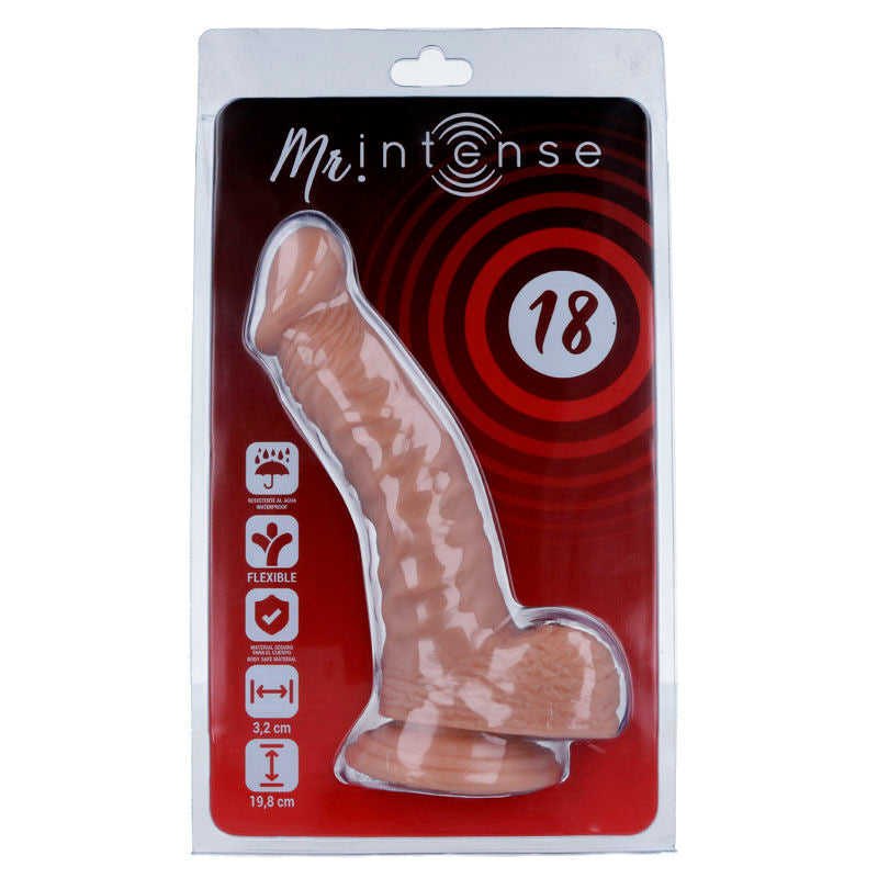 MR INTENSE - 18 PÉNIS RÉALISTE 19.8 CM -O- 3.2 CM