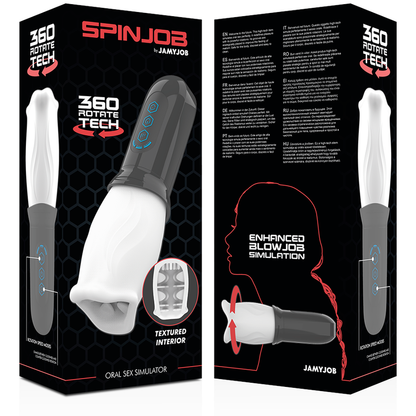 JAMYJOB - SPINJOB STIMULATEUR DE SEXE ORAL