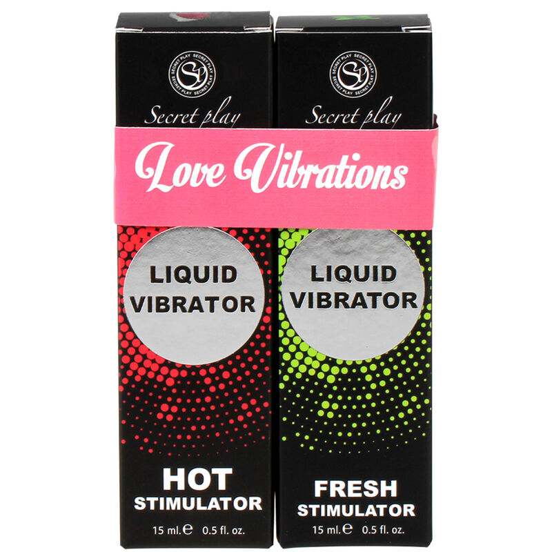 SECRETPLAY - VIBRATEUR LIQUIDE PACK LOVE VIBRATIONS