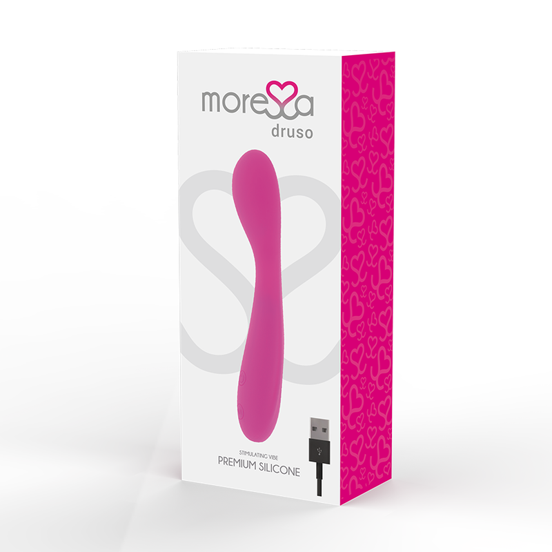 MORESSA - DRUSO RECHARGEABLE EN SILICONE PREMIUM