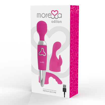 MORESSA - ODILON RECHARGEABLE EN SILICONE PREMIUM