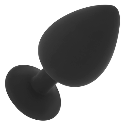 OHMAMA - PLUG ANAL EN SILICONE DIAMANT TAILLE S 7 CM