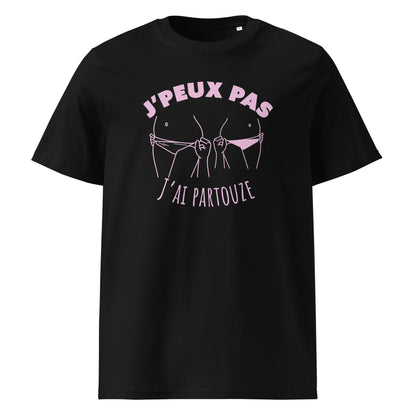 J'peux pas, j'ai partouze - T-shirt unisexe en coton biologique