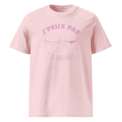 J'peux pas, j'ai partouze - T-shirt unisexe en coton biologique