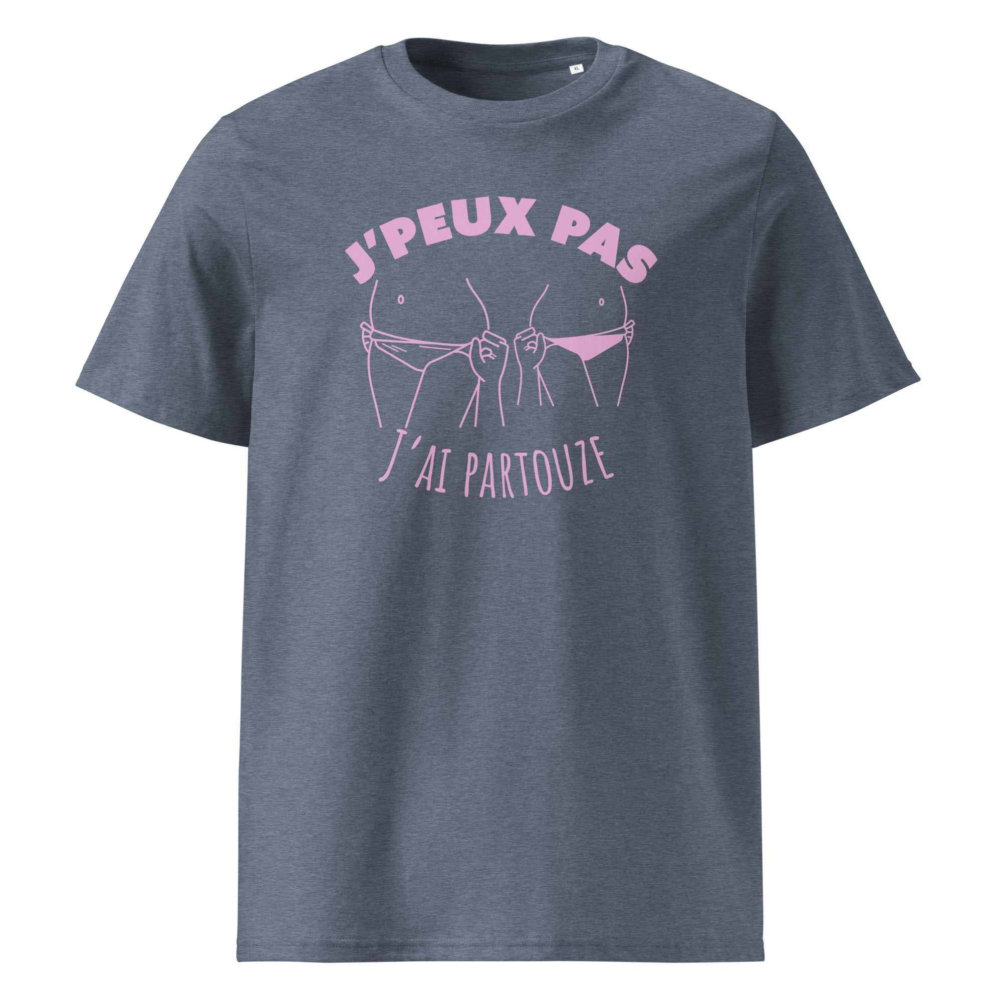 J'peux pas, j'ai partouze - T-shirt unisexe en coton biologique