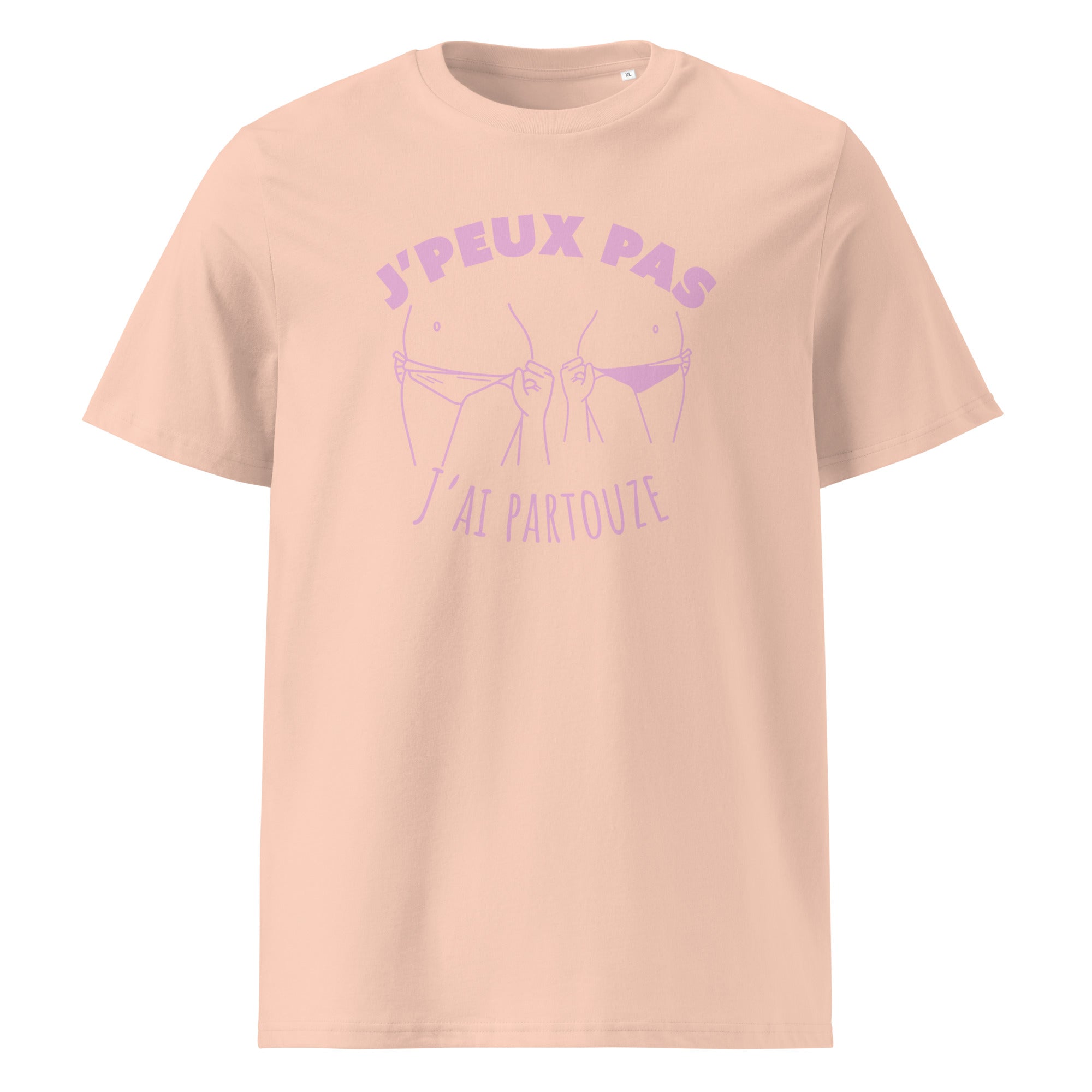 J'peux pas, j'ai partouze - T-shirt unisexe en coton biologique