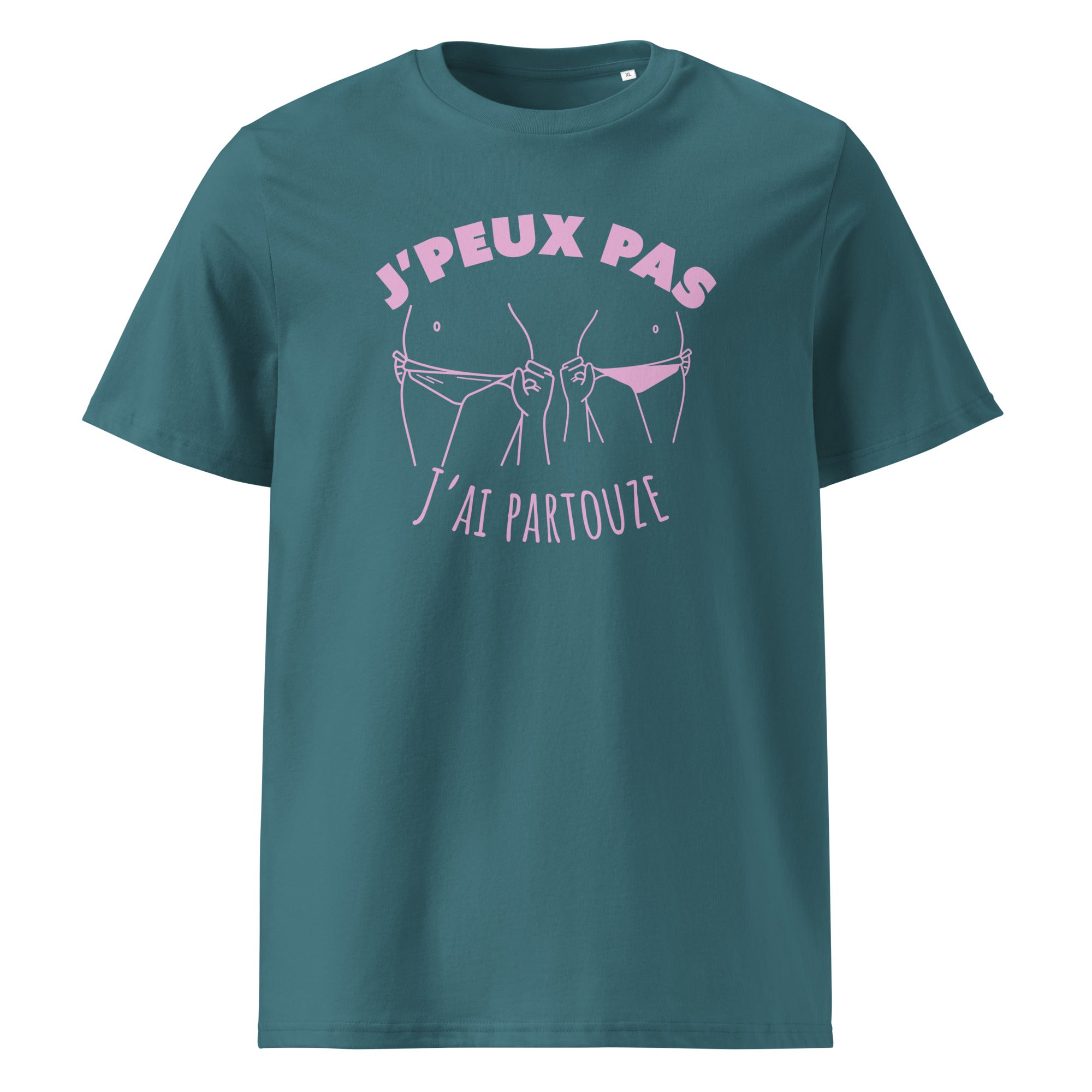 J'peux pas, j'ai partouze - T-shirt unisexe en coton biologique