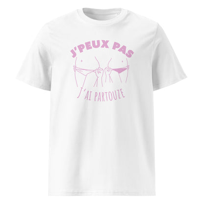 J'peux pas, j'ai partouze - T-shirt unisexe en coton biologique