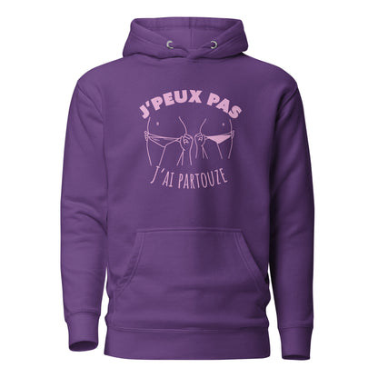 J'peux pas, j'ai partouze - Sweat à Capuche Unisexe