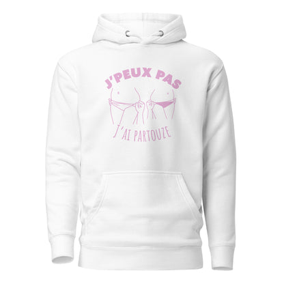 J'peux pas, j'ai partouze - Sweat à Capuche Unisexe